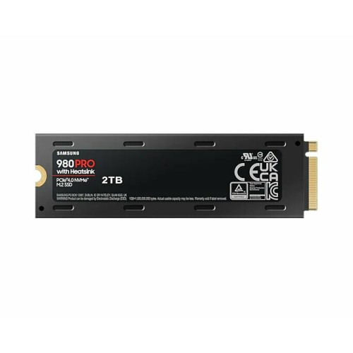 Твердотельный диск 2TB Samsung 990 PRO, M.2, PCI-E 4.0 x4, TLC 3D NAND [R/W - 7450/6900 MB/s] /EU
